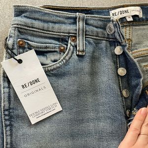 Re/done Comfort Stretch Double Needle Long Denim